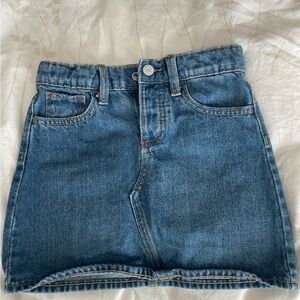 Old Navy Blue Denim Skirt with Pockets